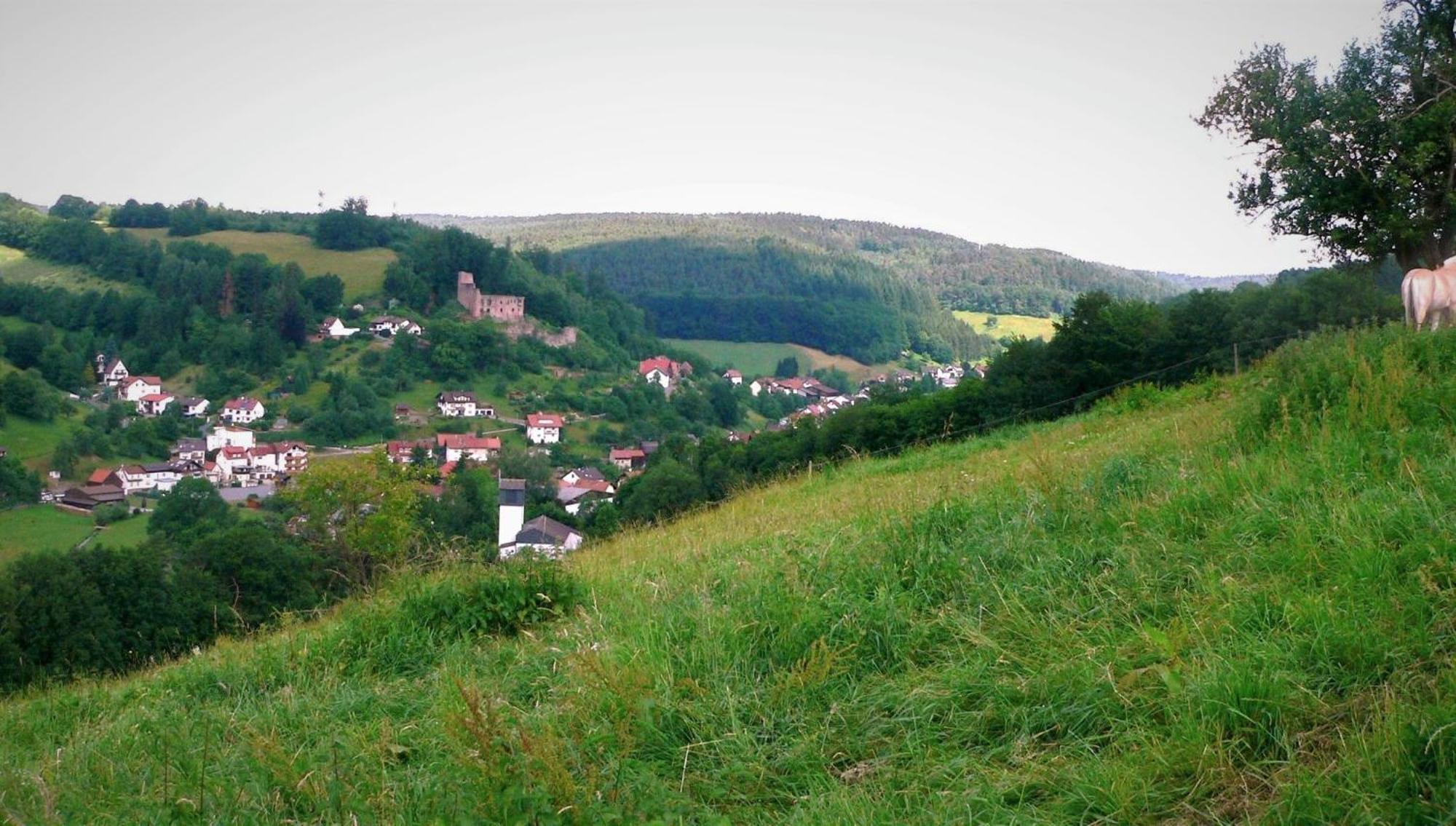 Hotel Gasthof Zur Krone Oberzent Exterior foto